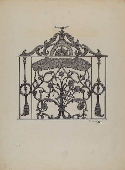 Cast Iron Gate