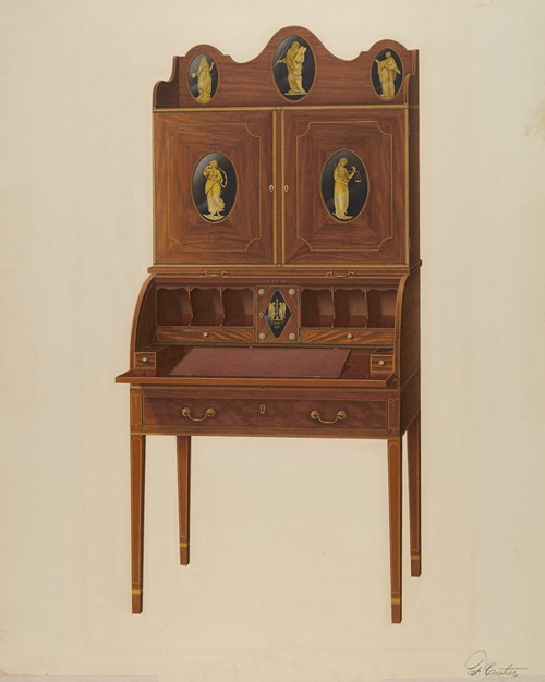 Cabinet Top Desk