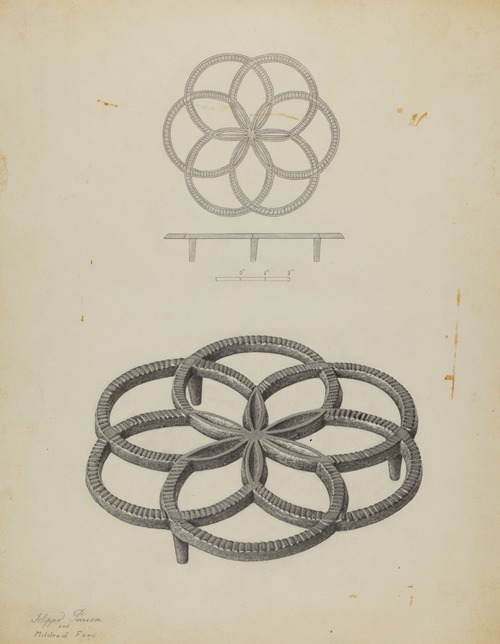 Pa. German Trivet
