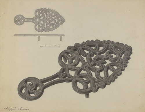 Pa. German Flat-iron Holder