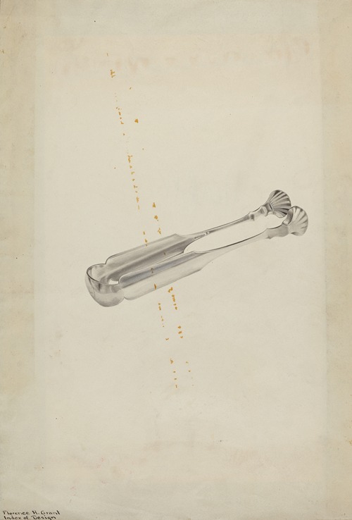 Silver Sugar Tongs