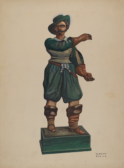 Cigar Store Figure