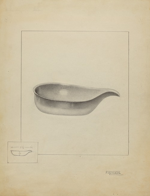 Silver Pap Boat