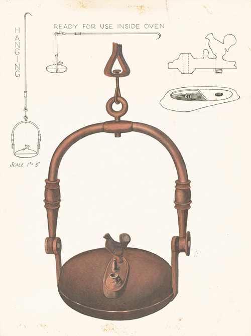 Amana Baker’s Oven Lamp