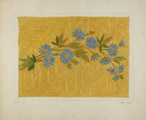 Crewel embroidery