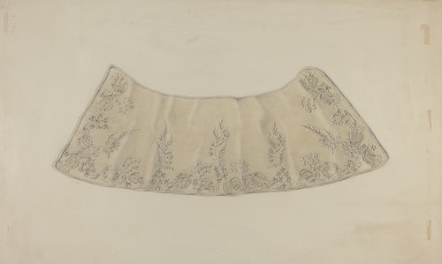 Embroidered Lace Collar