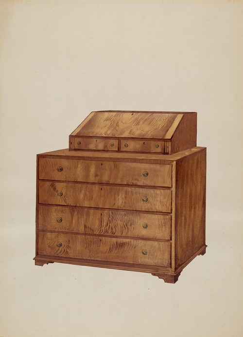 Scrutoir or Butler’s Desk