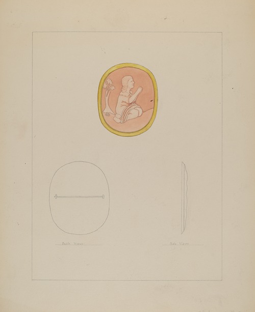 Cameo Brooch