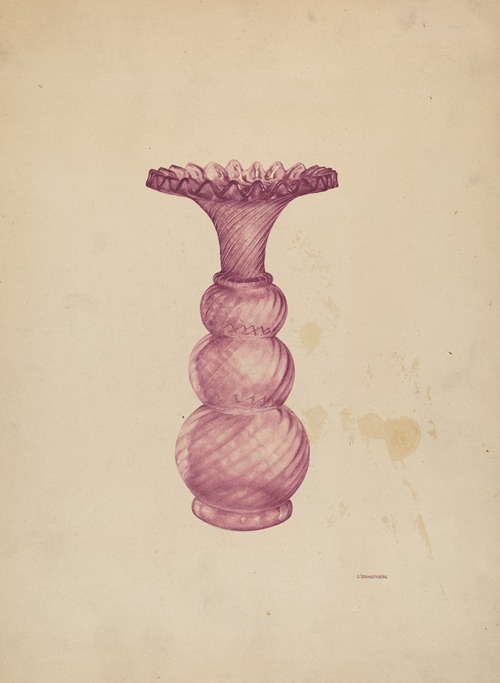 Stiegel Vase