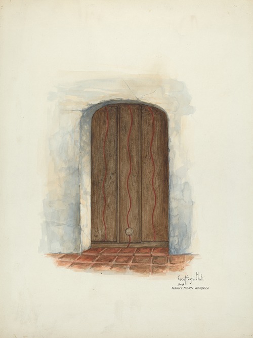 Door, Facade of Mission House