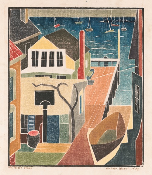 My wharf studio (1937)