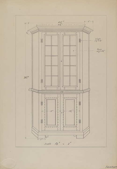 Corner Cupboard