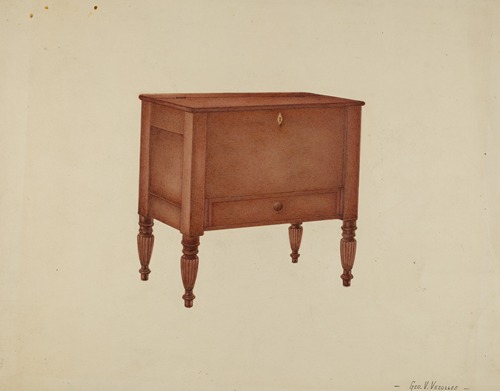 Shaker Sugar Chest