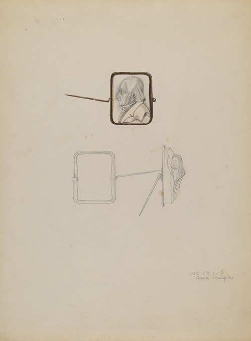 Cameo Brooch