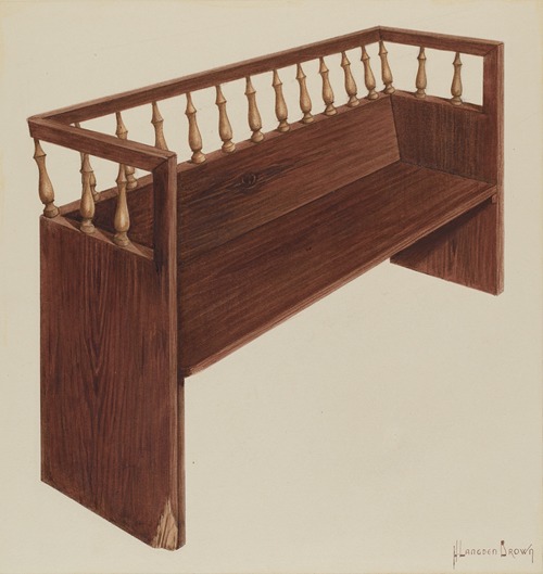 Bishop Hill – Church Pew