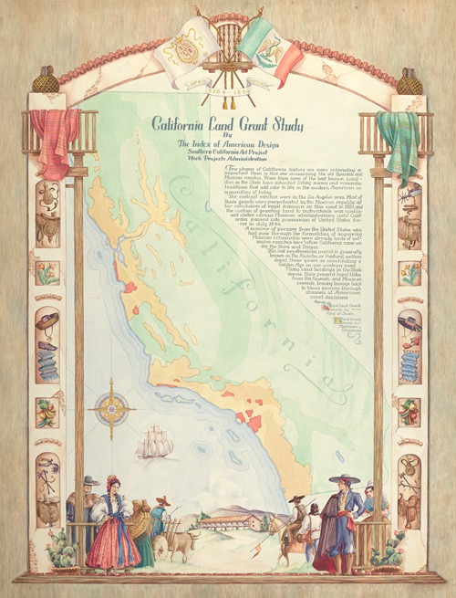 Map – California Land Grant Study