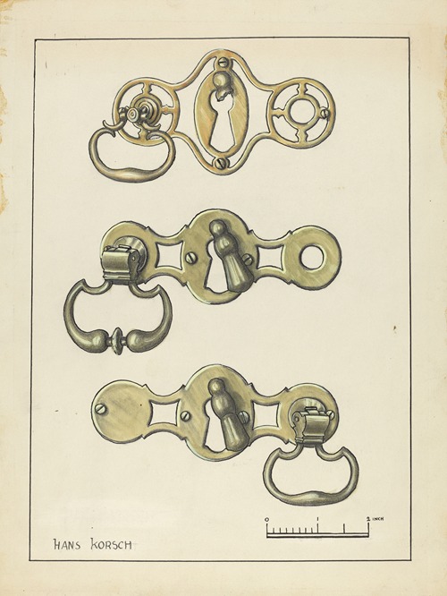 Three Door Handles