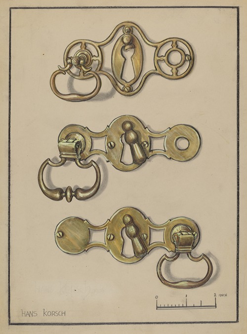 Three Door Handles