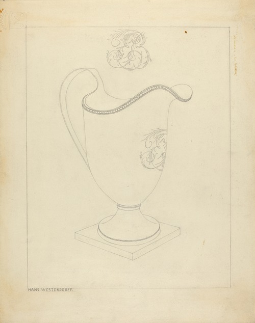 Silver Cream Pitcher