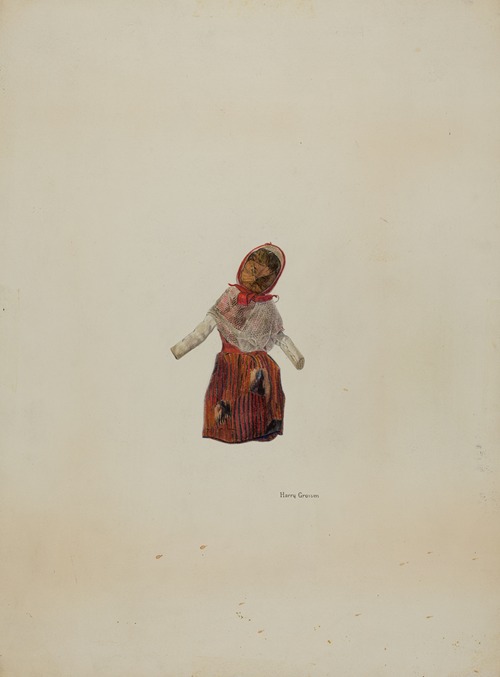 Hickory Nut Doll