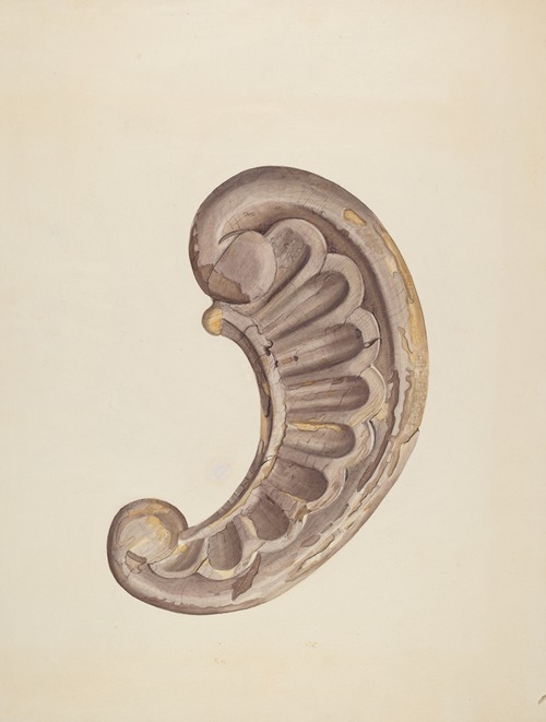 Wood Carving – Scroll