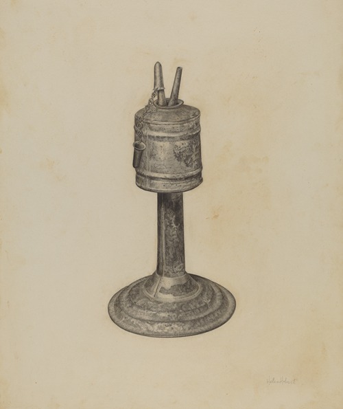 Camphene Lamp