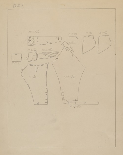 Pattern for Man’s Suit