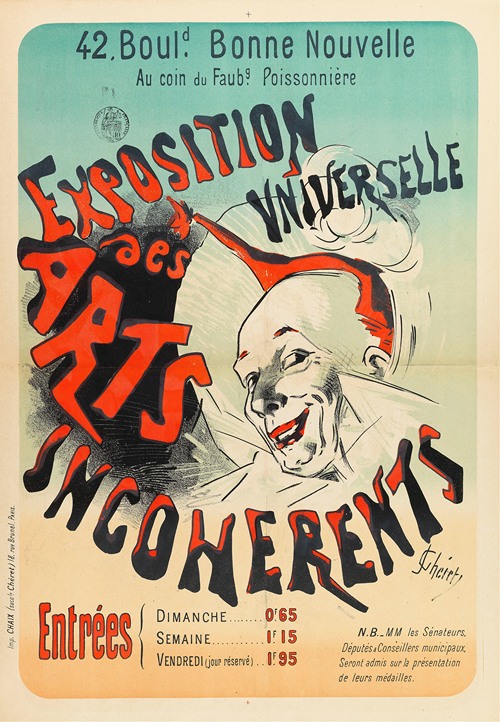 Exposition Universelle Des Arts Incoherents (1889)