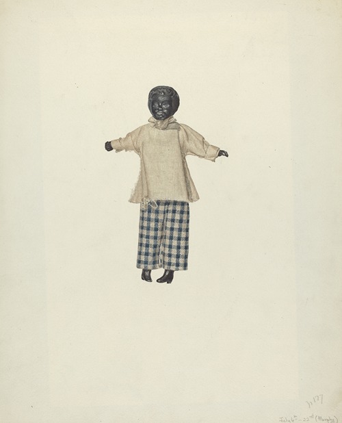 China Headed Negro Doll