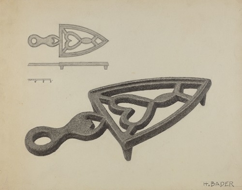 German Flat-iron Holder