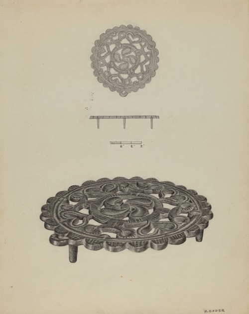 Pa. German Trivet