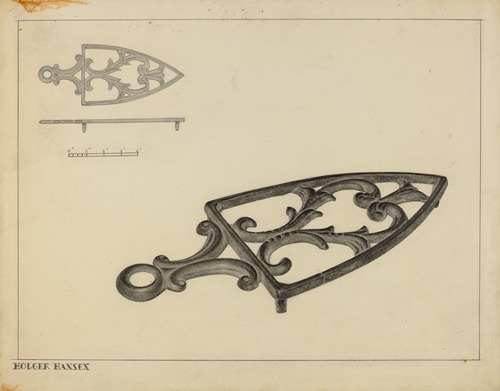 Flat Iron Holder