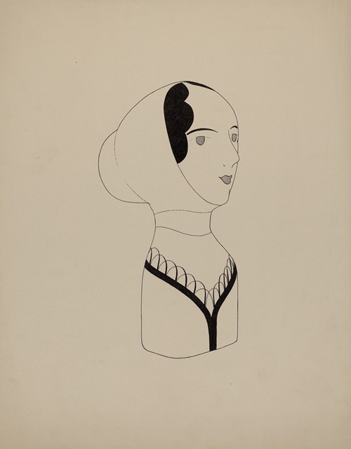 Hat Mannequin and Bonnet