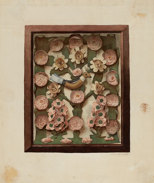 Valentine in Shadow Box