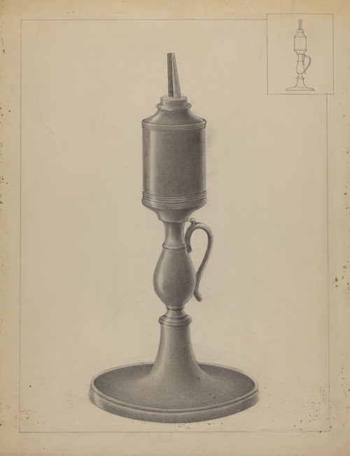 Whale Oil Lamp