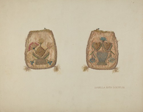 Embroidered Purse