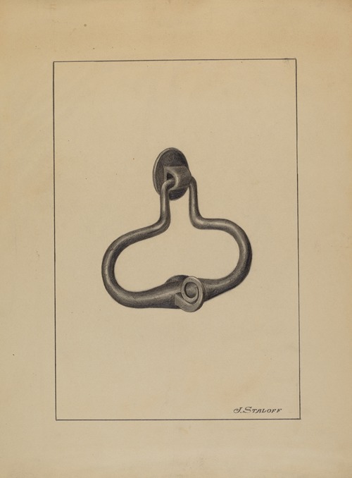 Door Pull and Knocker