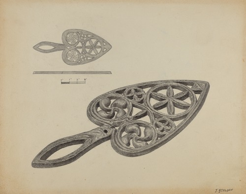 Flat-iron Holder