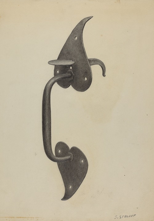 Pa. German Door Handle