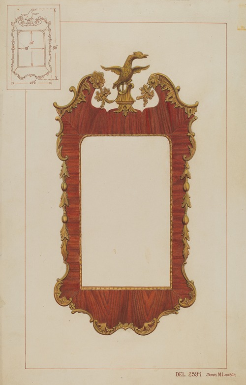 Mirror – Chippendale Style