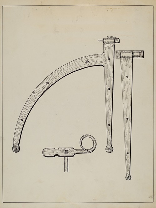 Shutter Hinge and Fastener