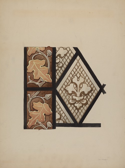 Painted Glass Window