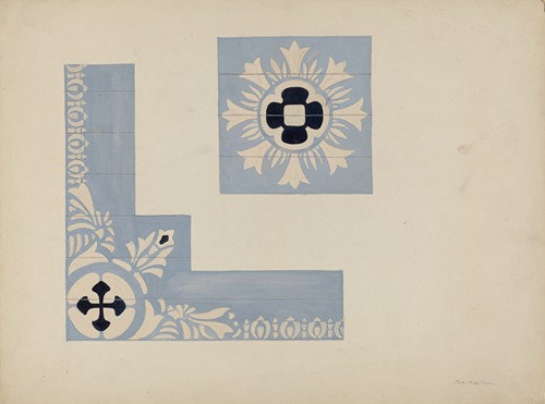 Stencil of Ceiling (Mariner’s Church)