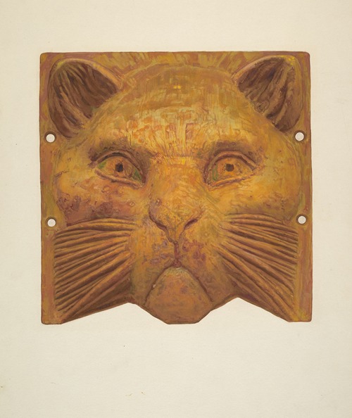 Cast Iron Cat’s Head