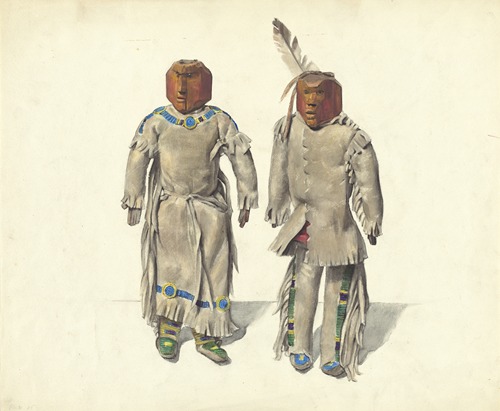Cree Indian Dolls