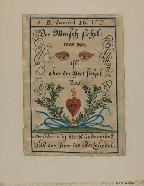 Pa. German Illustrated Fractur