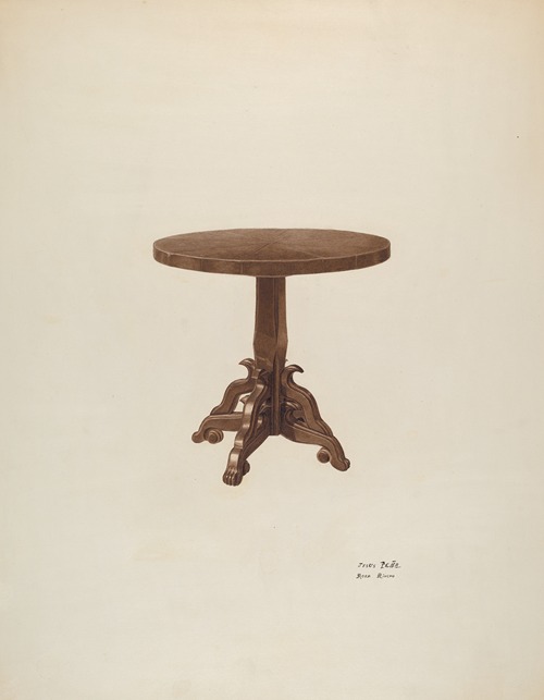 Round Top Table