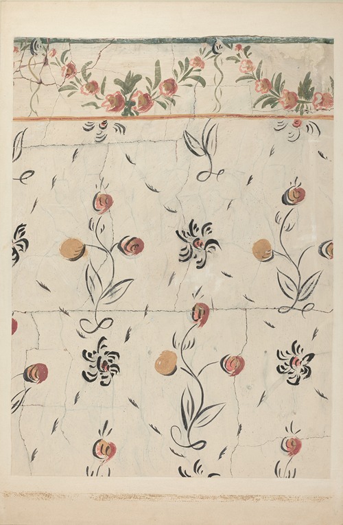 Hand Painted Wall (Detail)