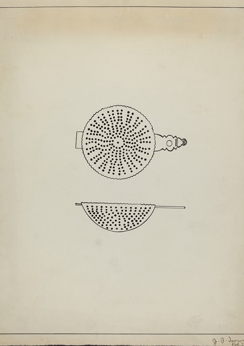 Silver Punch Strainer