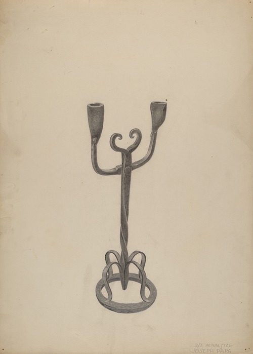 Iron Candlestick
